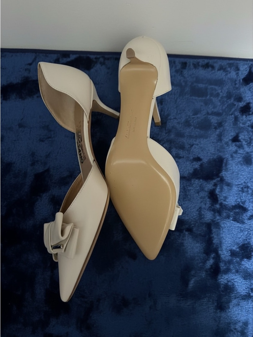 Salvatore Ferragamo Rietta heels -Butter calf - Picture 3 of 5